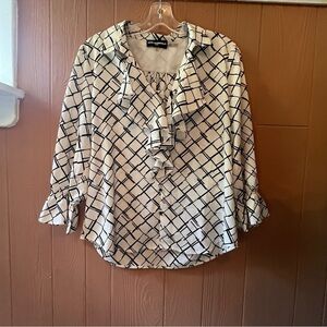 Karl Lagerfeld Blouse Size Medium